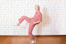 Load image into Gallery viewer, Goldendale - Taupe on White Wallcovering