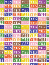 Load image into Gallery viewer, Yes by Larry Yes - Rainbow on White Wallcovering