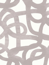 Load image into Gallery viewer, Le Freak - Smoke on White Wallcovering