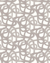 Load image into Gallery viewer, Le Freak - Smoke on White Wallcovering