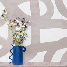 Load image into Gallery viewer, Le Freak - Smoke on White Wallcovering