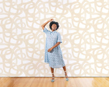 Load image into Gallery viewer, Le Freak - White Tea on White Wallcovering