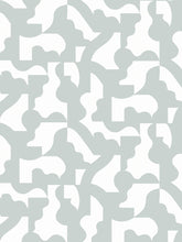Load image into Gallery viewer, Mixed Signals - White Sage on White Wallcovering