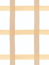 Load image into Gallery viewer, Natural Gifts - Clay and Blush on White Wallcovering
