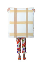 Load image into Gallery viewer, Natural Gifts - Clay and Blush on White Wallcovering
