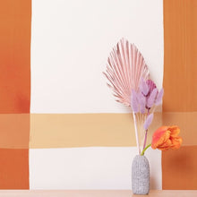 Load image into Gallery viewer, Natural Gifts - Terra Cotta and Blush on White Wallcovering