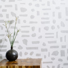 Load image into Gallery viewer, The Pearl - Diamonds and Pearls on Cream Wallcovering