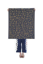 Load image into Gallery viewer, The Pearl - Gold on Charcoal Wallcovering