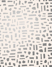 Load image into Gallery viewer, The Pearl - Gunmetal on Blush Wallcovering