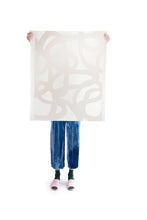 Load image into Gallery viewer, Le Freak - Champagne on Cream Wallcovering