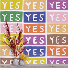 Load image into Gallery viewer, Yes by Larry Yes - Rainbow on White Wallcovering