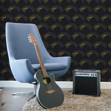 Load image into Gallery viewer, Kiteboard Charcoal Wallcovering