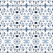 Load image into Gallery viewer, 82113 Indigo Ocean Wallcovering