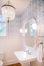 Load image into Gallery viewer, 24-3 Blue Grey Wallcovering