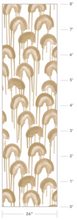 Load image into Gallery viewer, Lavish Lou Pale Beach Wallcovering