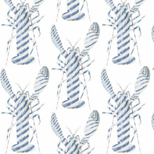 Load image into Gallery viewer, Lobster Stripe Bleu Wallcovering