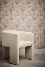 Load image into Gallery viewer, Abstract Isle Sea Glass Paperback Natural Linen Wallcovering