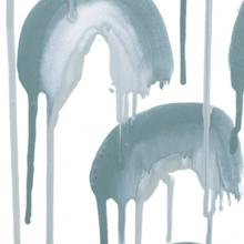 Load image into Gallery viewer, Lucky Lou Cashmere Blue Wallcovering