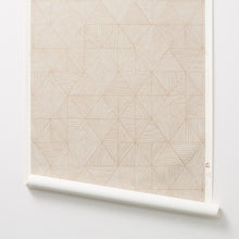 Load image into Gallery viewer, Mica - Gold on Pink Wallcovering