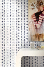 Load image into Gallery viewer, Mali II Indigo Wallcovering