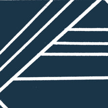 Load image into Gallery viewer, Maze Navy Wallcovering