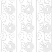 Load image into Gallery viewer, Minispiral Grey White Wallcovering