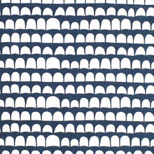 Load image into Gallery viewer, Hannu Dark Navy on Oyster Fabric