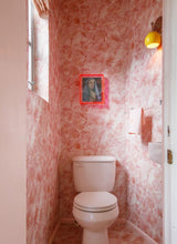 Load image into Gallery viewer, Pink Poppies Wallcovering