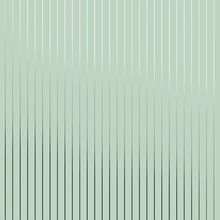 Load image into Gallery viewer, Pinstripe Green Silver Wallcovering