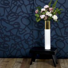 Load image into Gallery viewer, Pompeii Indigo Wallcovering
