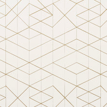 Load image into Gallery viewer, Range - Metallic Gold on Off White Wallcovering