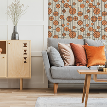 Load image into Gallery viewer, Rattan Orb Wallcovering