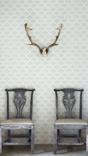 Load image into Gallery viewer, Peacock - Grey Wallcovering
