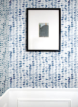 Load image into Gallery viewer, Riga Indigo Wallcovering
