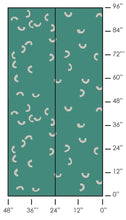 Load image into Gallery viewer, Roni Teal Wallcovering