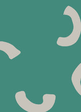 Load image into Gallery viewer, Roni Teal Wallcovering