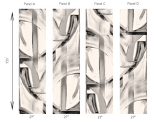 Load image into Gallery viewer, 22421 Grey Fox Mural Wallcovering
