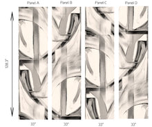 Load image into Gallery viewer, 22421 Grey Fox Mural Wallcovering