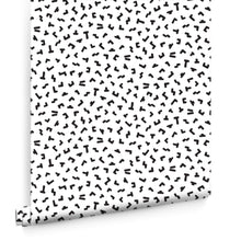 Load image into Gallery viewer, Sochi II Black Wallcovering
