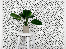Load image into Gallery viewer, Sochi II Black Wallcovering
