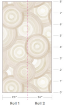 Load image into Gallery viewer, Spaceage Sugar Pale Beach Wallcovering