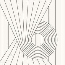 Load image into Gallery viewer, Spiral Brown Cream Wallcovering