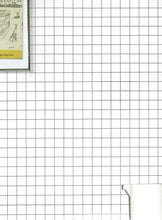 Load image into Gallery viewer, Squares Black White Wallcovering