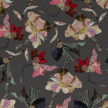 Load image into Gallery viewer, Tapestry Gray Wallcovering