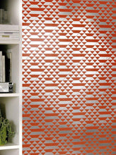 Load image into Gallery viewer, Teepee Orange Silver Wallcovering