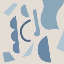 Load image into Gallery viewer, Tutu Tango Blues Wallcovering