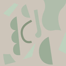 Load image into Gallery viewer, Tutu Tango Greens Wallcovering