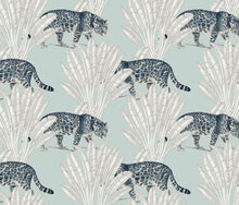 Load image into Gallery viewer, Hide And Seek Lite Aqua Wallcovering