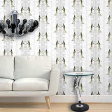 Load image into Gallery viewer, Poltergeist on Workshirt White Wallcovering