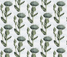 Load image into Gallery viewer, Thistle Espalier Minty Wallcovering